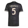 Muški Nogometni Dres Juventus Manuel Locatelli #5 Rezervni 2025-26 Kratak Rukav